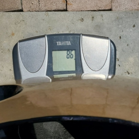 Mid Century Modern Modernist Oval Disc Art Pottery Vase Gold Leaf - Picture 10 of 10